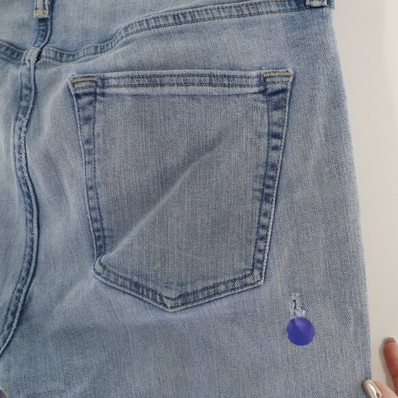 Abercrombie & Fitch Rustin Athletic Slim Stretch Pants Womens 33X32 Everyday Y2K - Picture 5 of 16